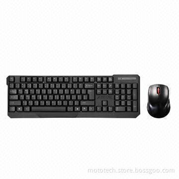 2.4G wireless keyboard mouse combo, OEM/ODM orders are welcome, comfortable